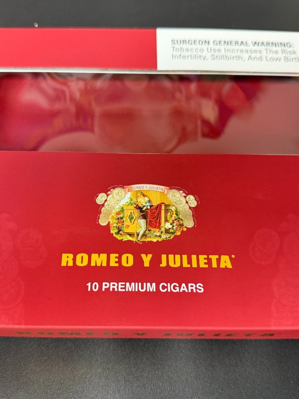 Romeo Y Julieta Red Empty Cigar Box In Great Shape!